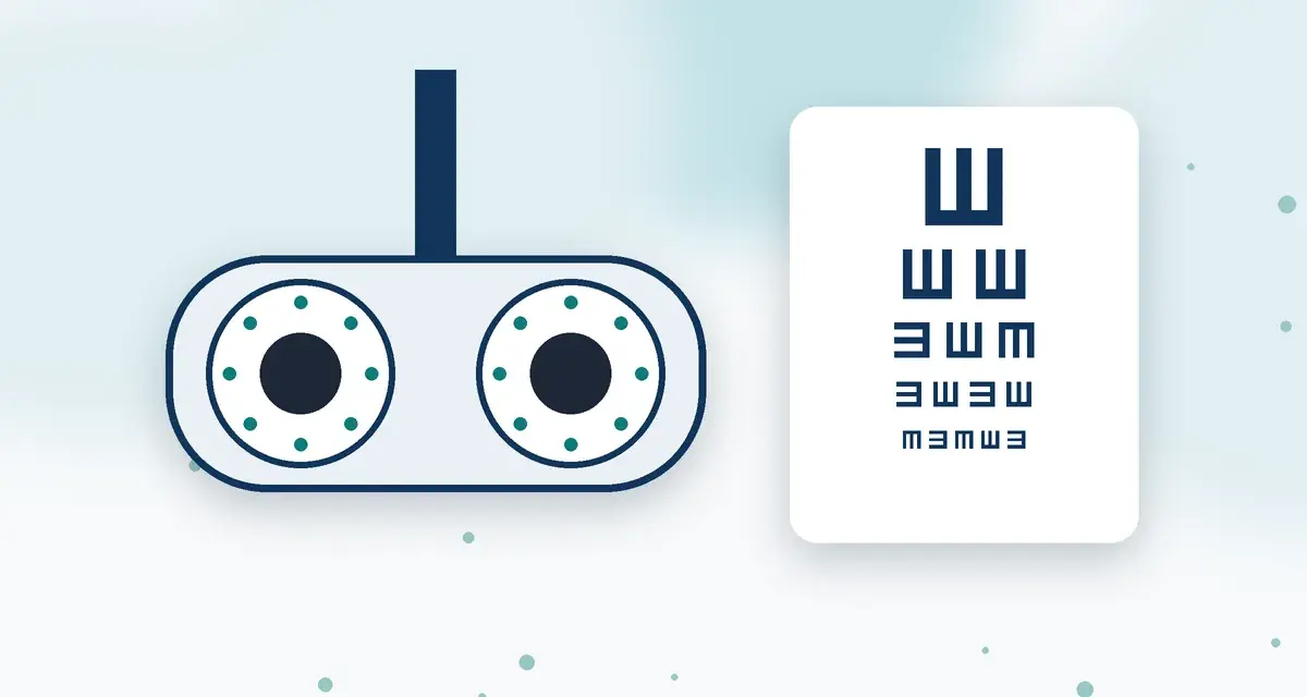יאיר לפיד אצל האופטומטריסט